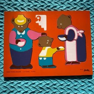 1974 The Three Bears Board Puzzle